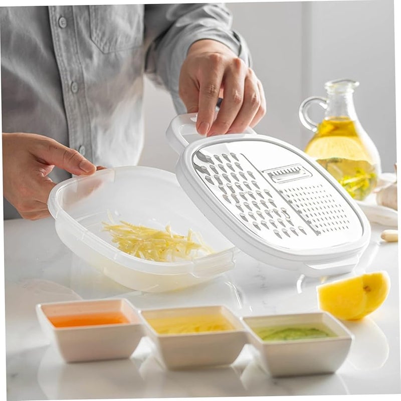 Stainless Steel Vegetable Grater Cheese Shredder Kitchen Tool Easy to Clean - Image 5